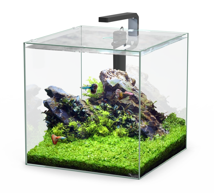 Aquatlantis aquarium Kubus 10L avec filtre et éclairage 65,15 €